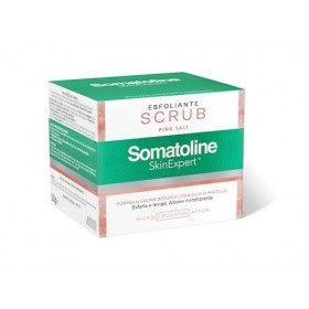 Somatoline SkinExpert, Scrub Pink Sel, traitement corporel exfoliant revitalisant, avec sel intégral 350 g