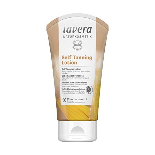 lavera Lotion Autobronzante • Soins Solaires • Lotion Autobronzante • Cosmétiques Naturels • vegan • certifié • 150ml