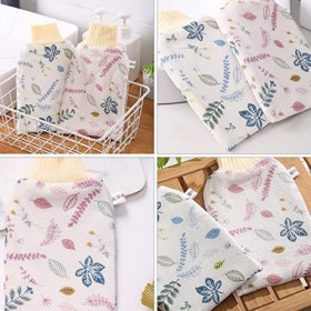 FRCOLOR 4 Pièces De Bain De Boue De Exfoliant Laveur De Corps De Bain Masseur Exfoliant Pour Le Corps De Récurage Brosse Pour