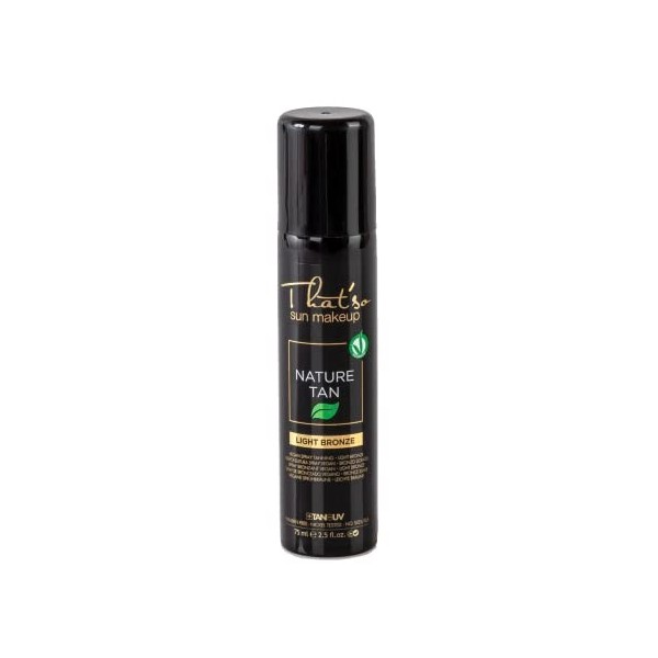 ThatSo Nature, Tan Light Bronze - Spray autobronzant 100% vegan - 75 ml