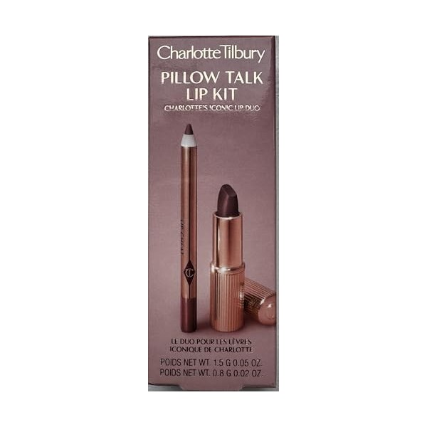 Charlotte Tilbury | Mini Pillow Talk Lip Kit | Pillow Talk Medium