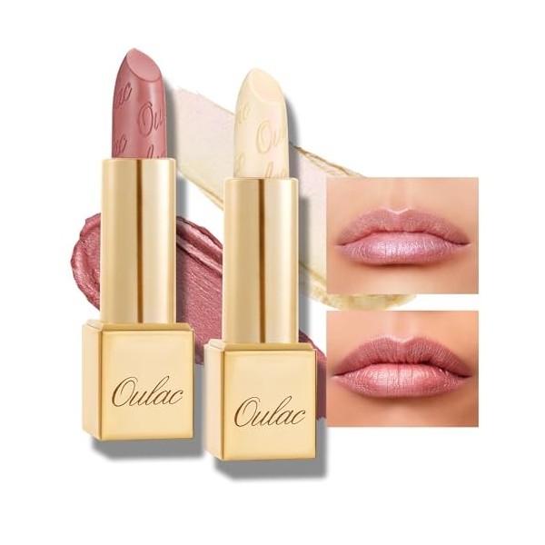 Oulac Metallic Shine Lipstick Set