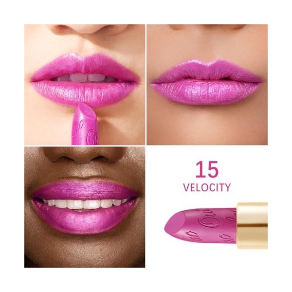 Oulac Metallic Shine Lipstick Set