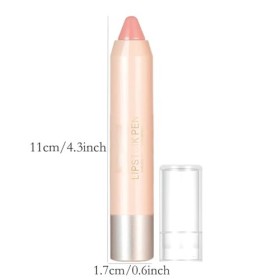 Pemarlis Rouge à lèvres et rouge à lèvres deux en un, Fini Mat Crémeux, Ongue Tenue Waterproof Liquid Lipstick, Colour Lip Ma