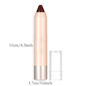 Pemarlis Rouge à lèvres et rouge à lèvres deux en un, Fini Mat Crémeux, Ongue Tenue Waterproof Liquid Lipstick, Colour Lip Ma