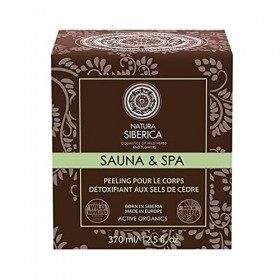 Natura Siberica Sauna Spa Peeling pour Corps aux Sels de Cèdre In