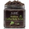 Exfoliant pour le Corps avec Sel de la Mer Morte et du Café