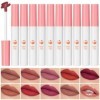 Ensemble De Maquillage De Rouge à Lèvres, 10 pcs Kit De Brillant à Lèvres Longue Durée Imperméable, Rouges à Lèvres Liquides,