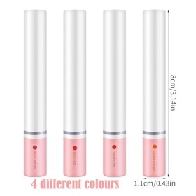 Ensemble De Maquillage De Rouge à Lèvres, 4 pcs Kit De Brillant à Lèvres Longue Durée Imperméable, Rouges à Lèvres Liquides, 