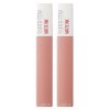 Maybelline New York Superstay Matte Ink Lips Covering et est un résultat uniforme avec lapplicateur Punta Punta