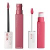 Maybelline New York Superstay Matte Ink Lip Color 15 Lover Superstay Mat Ink Lip Color 125 Inspires - 2 Roseburst avec applic