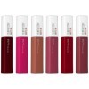 Maybelline New York Lot de 6 rouges à lèvres Super Stay Matte Ink en six nuances différentes, 6 x 5 ml