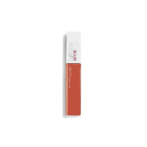 Maybelline New-York – Rouge à Lèvres Mat Liquide – Longue Tenue – Superstay Matte Ink – Teinte : Self-Starter 130 , 5 ml