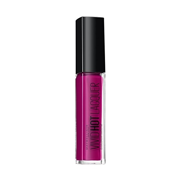 GEMEY MAYBELLINE New York Vivid Hot Lacquer Rouge à lèvres Fuchsia 68 Sassy