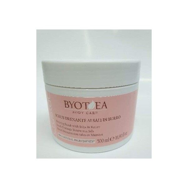 Scrub Drenant aux Sels au beurre Byotea 500 ml