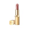 LOréal Paris Rouge à lèvres pour une finition soyeuse et 12 heures dhumidité, 75% ingrédients nutritifs Riche Satin Nude 50