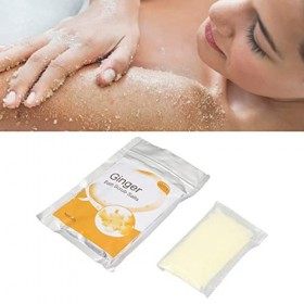Sel de gommage de bain 30g gingembre, sels de gommage de douche, sel de trempage de nettoyage en profondeur hydratant exfolia