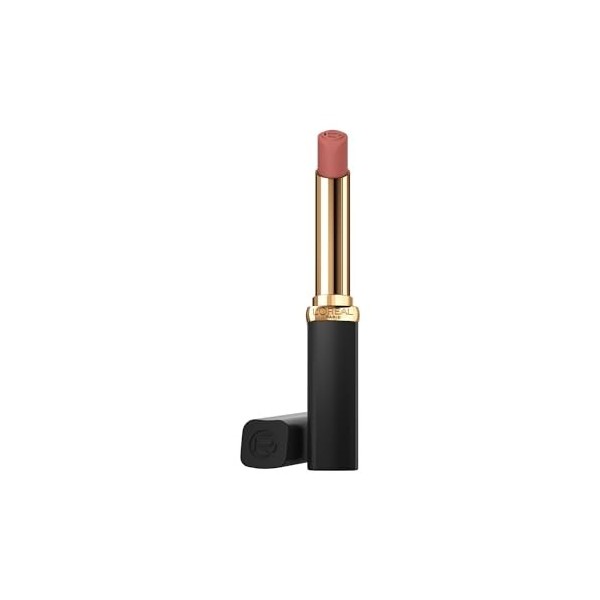 LOréal Paris Rouge à lèvres pour un fini mat poudré et une tenue de 16 heures, Color Riche Intense Volume Matte Nude, Couleu