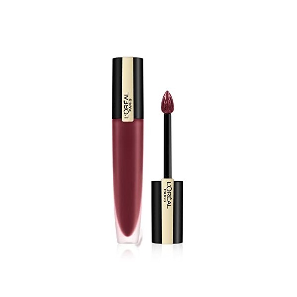 lOréal Paris Make Up Rouge Signature Empowereds Rouge à lèvres liquide, teinte lèvres longue tenue, formule légère et finiti