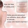 Acquims Nature Gommage revitalisant au Sel de l’HIMALAYA 250g - Gommage Nourrissant au Sel 100% biologique - Riche en Minérau