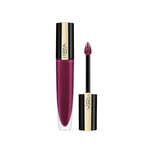 LOreal Paris Rouge Signature Metallic Ink Lipgloss - 204 I Voodoo