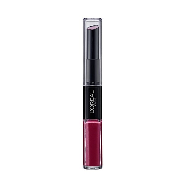 LOréal Paris - Make Up Designer Paris Infaillible Rouge à Lèvres Longue Tenue 214 Raspberry