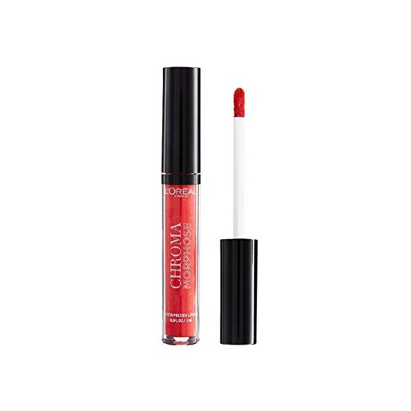 LOréal Chroma Morphose 03 Night Viper Rouge à lèvres pressé à paillettes