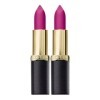 2 x LOreal Paris Color Riche Matte Lipstick - 472 Purple Studs