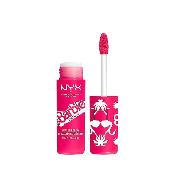 Nyx Barbie Smooth Whip Matte Lip Cream 01-dreamhouse Pink 4 Ml Mujer