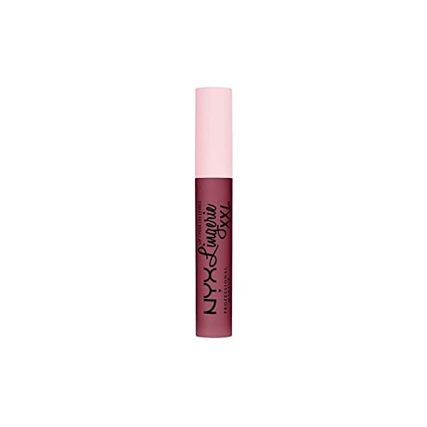 NYX Professional Makeup Lip Lingerie XXL Rouge à lèvres liquide longue tenue Formule végétalienne Bust-ed