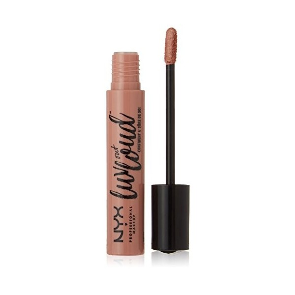 NYX PROFESSIONAL MAKEUP Luv Out Loud Liquid Lipstick, Confident, 0.13 Fluid Ounce