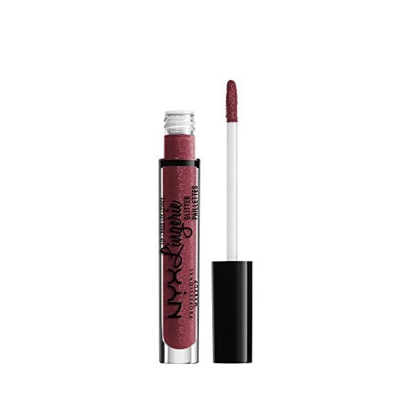NYX Professional Makeup Rouge à lèvres - Lip Lingerie Glitter - Honeymoon Rouge à lèvres