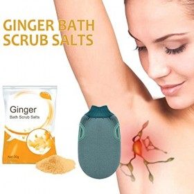Uxsiya Sel de Bain exfoliant, sel de Bain exfoliant pour Les Soins de santé pour Les aisselles