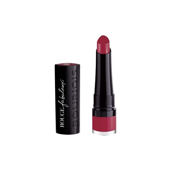 2 x Bourjois Paris Rouge Fabuleux Lipstick - 20 Bonrouge