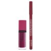 Bourjois Ooh La Velvet Rouge à lèvres et crayon à lèvres – 14 Plum Plum Girl