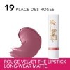 Bourjois Rouge Velvet The Lipstick - 19 - Place Des Roses - Collection French Riviera Mauve Rose Formule qui ne sèche pas - F