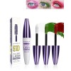 Bourgogne 5D Mascara Volume et Longueur, Mascara Extension de Cils Volume, Waterproof et Longue Tenue avec une, Not Blooming 