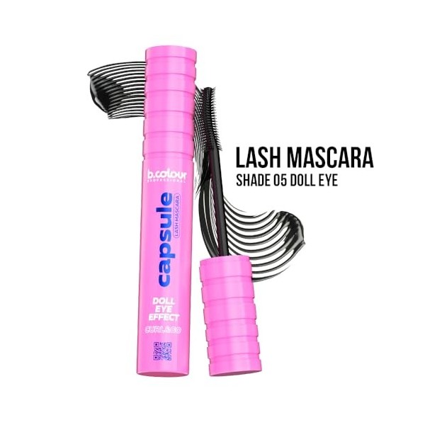 B.COLOUR PROFESSIONAL Mascara noir super longue tenue / 05 Doll eye, CAPSULE