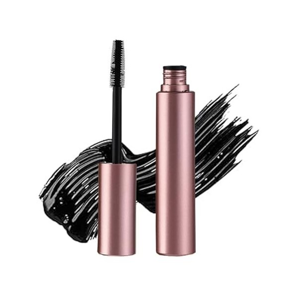 Lash Mascaras 10 ML , Mascara Waterproof et Anti-taches, pour les Ingrédients Épaississants et Allongés, longue durée, Noir