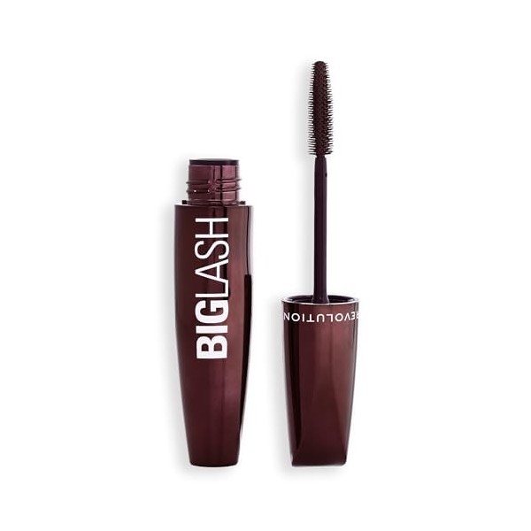 Revolution Beauty, Mascara Big Lash Volume, Volumisant & Allongeant, Léger & Séchage Rapide, Végan & Sans Cruauté, Bourgogne ...