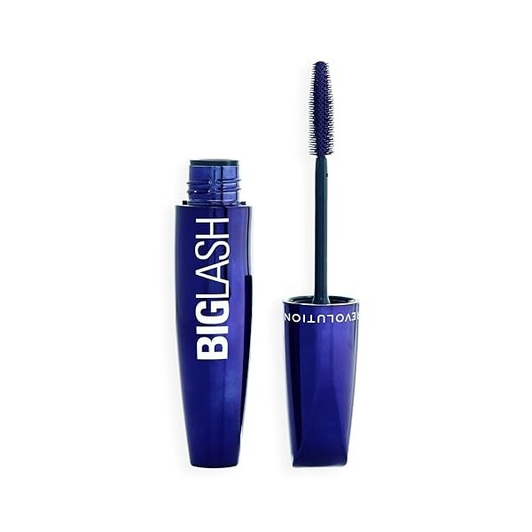 Revolution Beauty, Mascara Big Lash Volume, Volumisant & Allongeant, Léger & Séchage Rapide, Végan & Sans Cruauté, Bourgogne