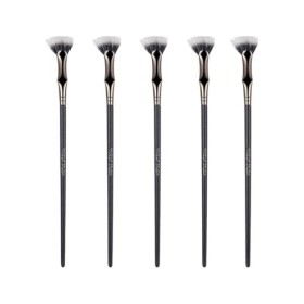 KGDUYC 5 pièces Brosse à cils en éventail - Brosse à cils en éventail Brosse à cils en éventail Cils allongés Brosse à sourci