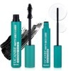 UCANBE Mascara Noir et Démaquillant, Mascara Waterproof Avec Gel Démaquillant Pour Les Yeux Sensibles, Volumateur, Allongeant