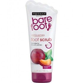 Freeman Bare Foot Scrub 5.3oz. Peppermint & Plum Cream Pumice by Freeman