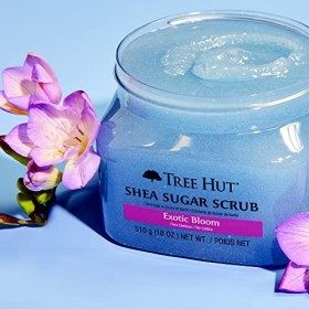 Exfoliating sugar scrub exotic flower 510 gr