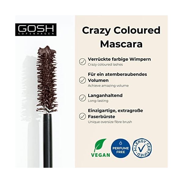 Mascara volume & longueur BOOMBASTIC CRAZY Chocolate Brown