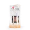 Wet N Wild Holiday Essentials Vault, Enlumineur en Poudre, Pinceau et Mascara Transparent pour un Effet Glow, Formule Facile 