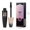 Maquillage Femme,Mascara Waterproof Noir,Mascara Volume,Mascara Waterproof,Naturel,Allongeant,Maxi Brosse,Galbe Instantané Ma