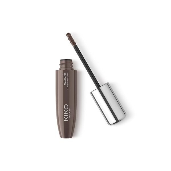 KIKO Milano Maxi Mod Colour Mascara 02, Mascara Coloré Avec Mini-Applicateur Et Effet Volumateur Maxi