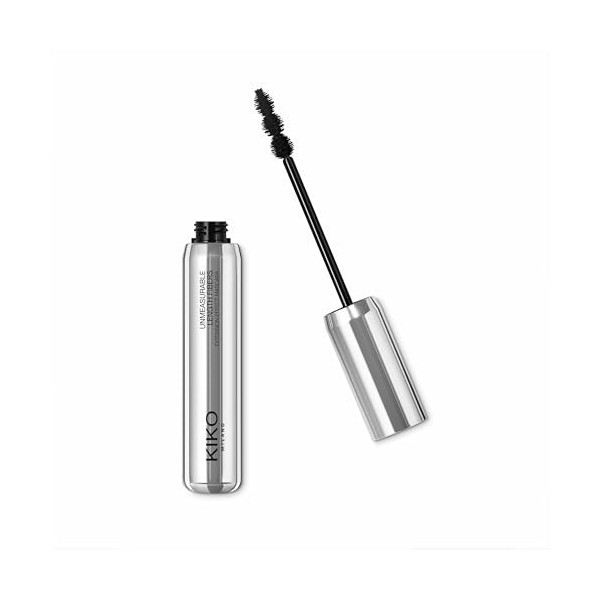 KIKO Milano Unmeasurable Length Fibers Mascara, Mascara Effet Allongeant Enrichi En Fibres, Pour Des Cils À La Longueur Extrê